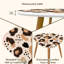 Ensemble de 2 tables basses gigognes Triangle