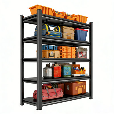 5-Tier Adjustable Storage Shelves for Garage
