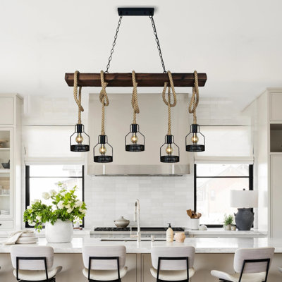 Bueche 5 - Light Wood Pendant