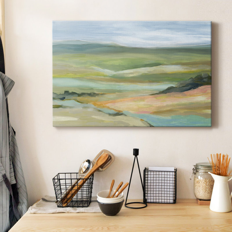 «River Valley», reproduction d'art sur toile tendue, H 8 po x l 12 po x p 1 po