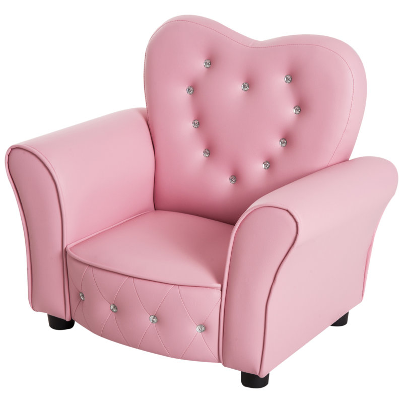 Canapé en polychlorure de vinyle pour enfants Princess