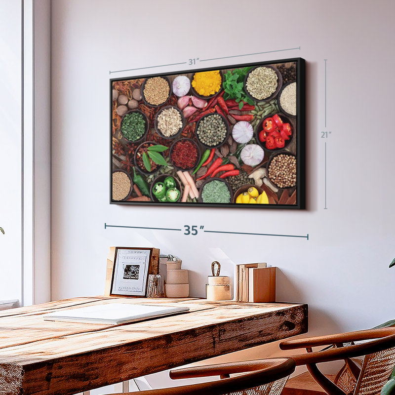 Impression sur toile Fresh Spices, H 31 po x l 21 po