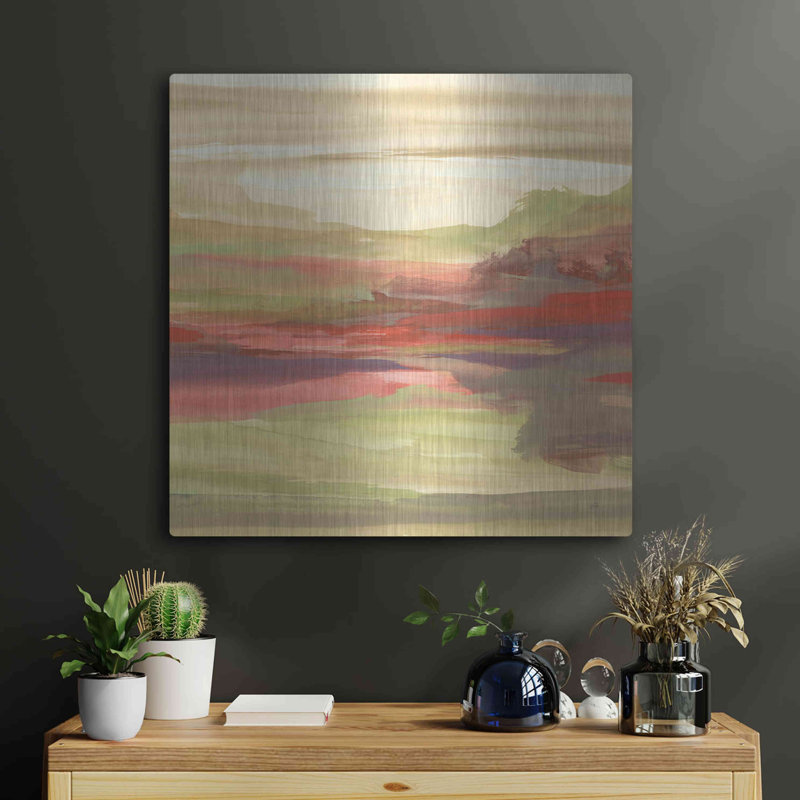 Ivy Bronx 'Distant Fields' by Chris Paschke, 24" H x 24" W