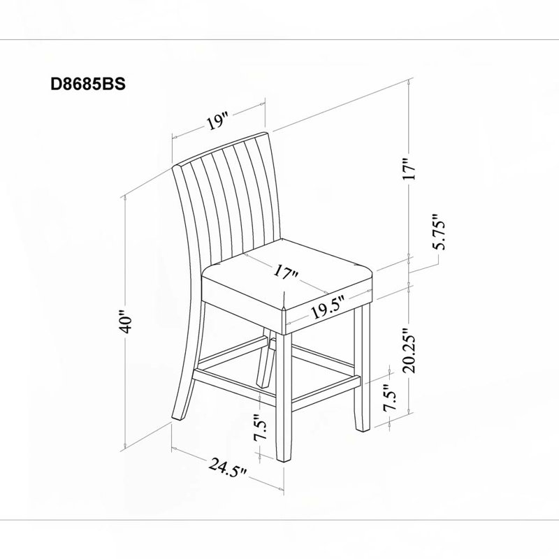 Wood Frame Bar Stools, Beige, Wood