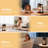 Candle Heating Lamp With Adjustable Height And Timer