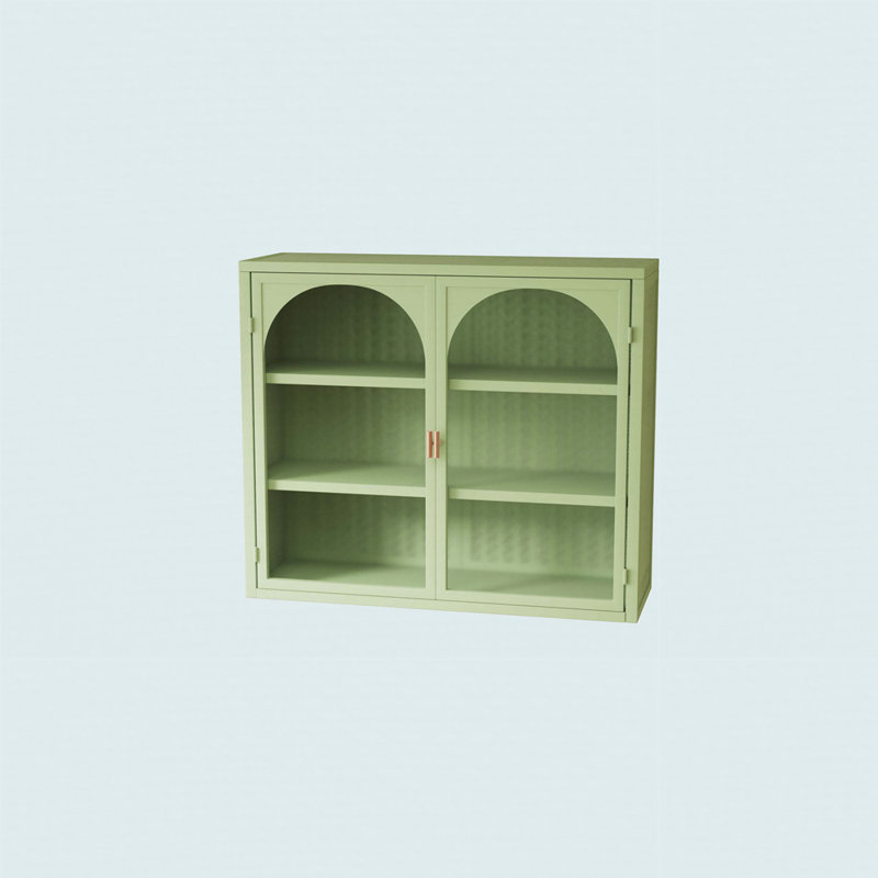 Armoire murale 27,56 po Jellisa, Vert