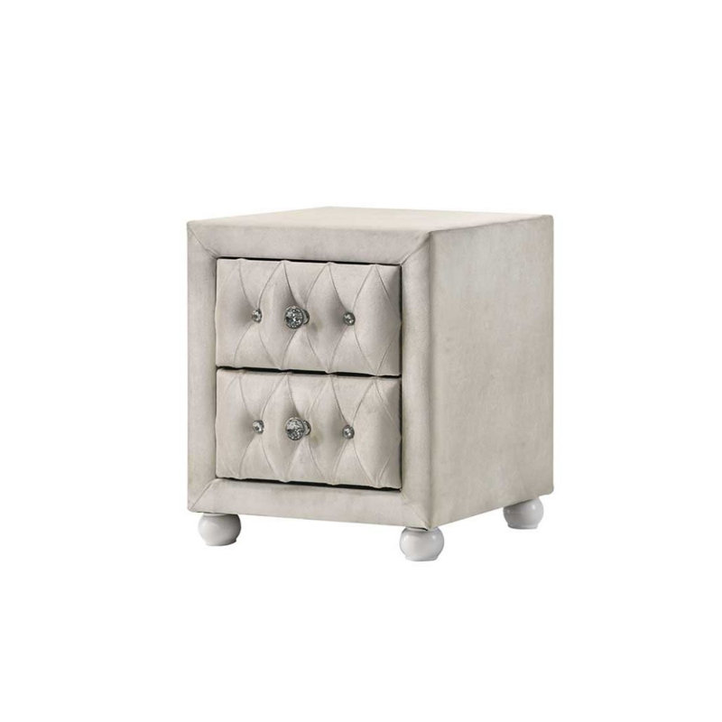 Hysley 2 Drawer Nightstand