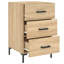 Majida 40cm W Manufactured Wood Bedside Table-2075919378