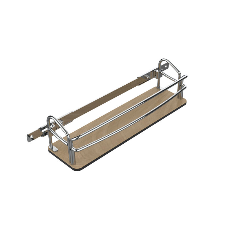 Steel Door/Wall Mount Spice Rack Pantry Shelf Organizer