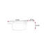 Table basse de style italien minimaliste