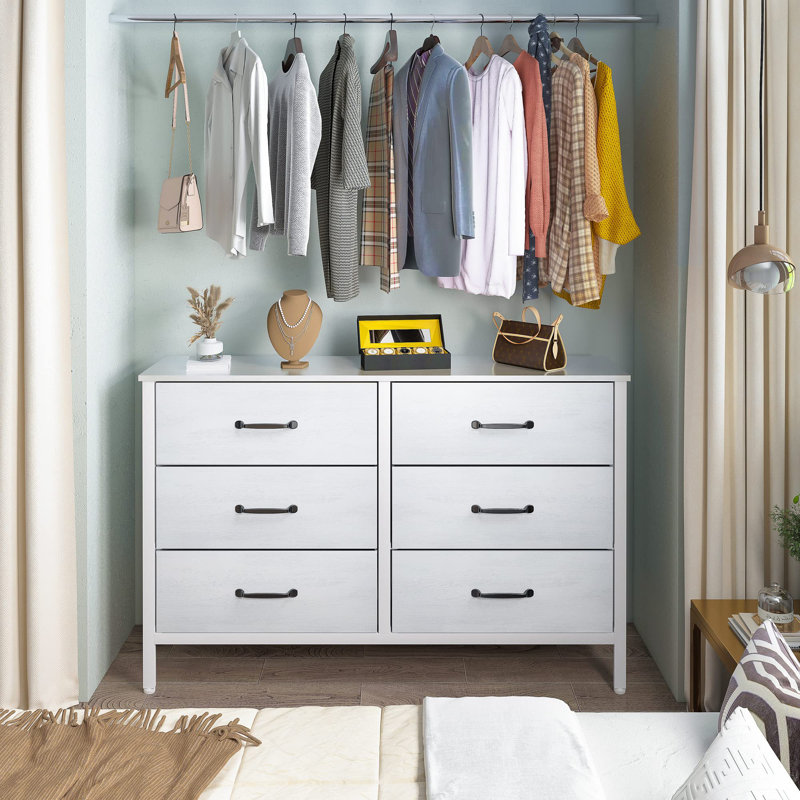 110 cm W Chest of 6 Drawers