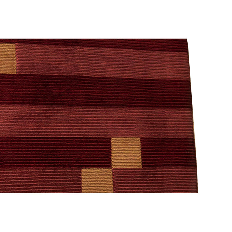 Hand-Knotted High-Quality Black Area Rug