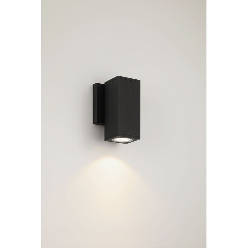 Arena 70 Wall Sconce, 10W, Black Finish