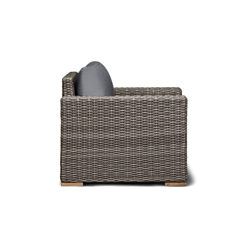 Dune Outdoor Lounge Chair, Canvas Charcoal Sunbrella® Canvas