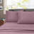 Egyptian Cotton Sateen Striped Sheet Set-834494457-834494456