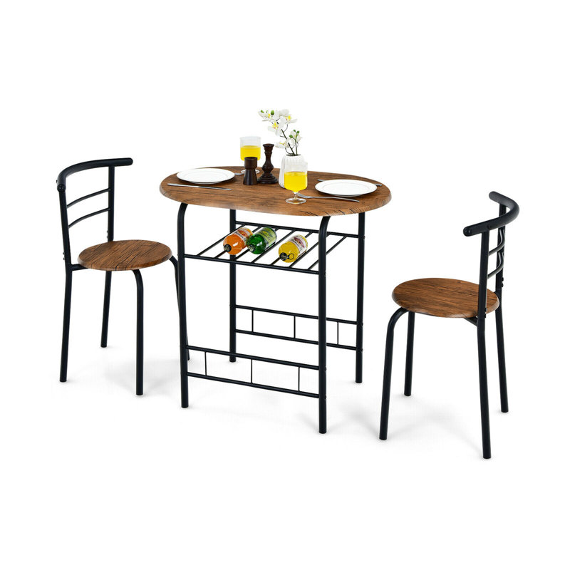 Ensemble repas 2 personnes Jaivik, Brun
