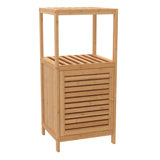 Bamboo 1-Door Storage Cabinet