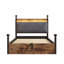 Metal Ottoman Storage Bed-676483330