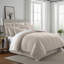 Ensemble de couvre-lit en coton naturel Shay 8 pièces-109897542
