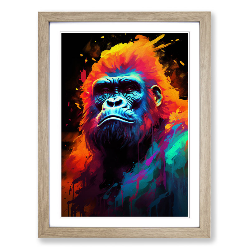 Gorilla Digital - Framed Print