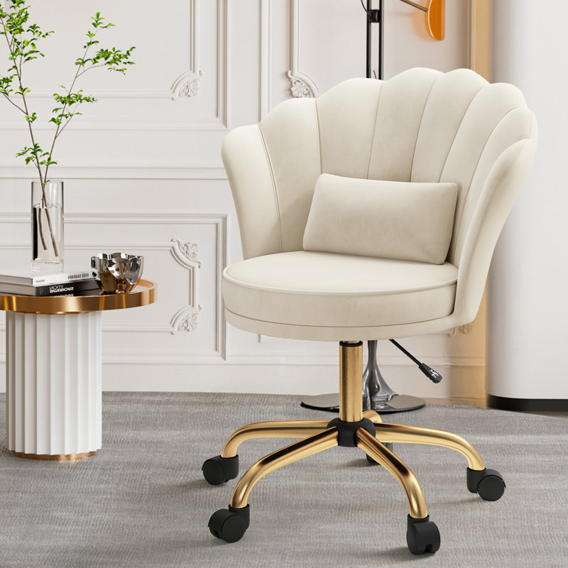 Fairmont Park Fabric Office Chair, Beige