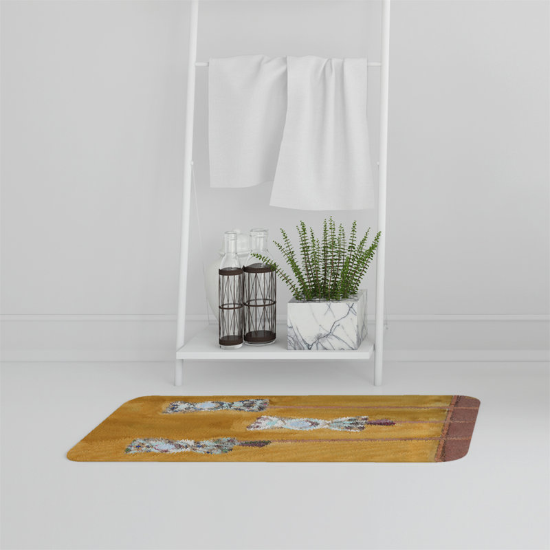 Farrwood Memory Foam Non-Slip Bath Mat