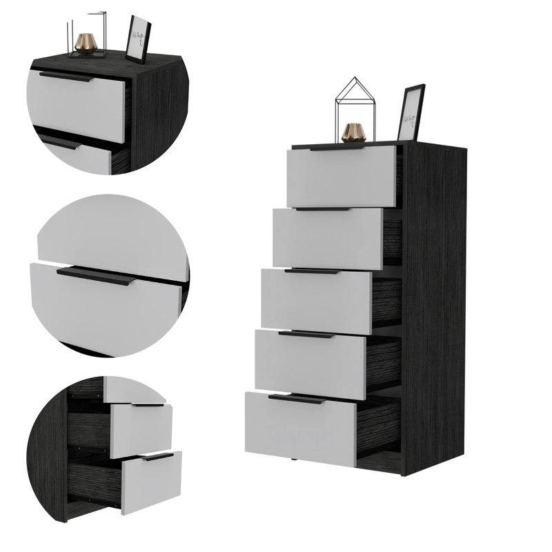Commode 5 tiroirs Quilliams