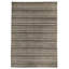 Striped Area Rug in Natural/Silver