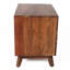 Table de chevet en bois: style rustique avec captation en direct, commode 21,5 x 16,5 x 23