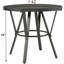 Table de salle à manger en bois avec 4 tabourets pivotants