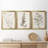 " Neutral Botanical Study IV " 3 - Pieces-1985761738-1985761733