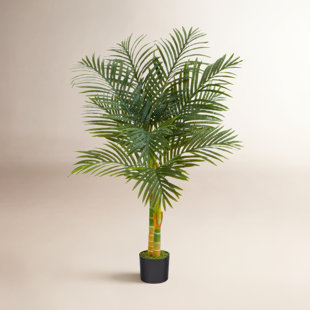 Faux Palm Tree in Planter