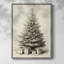 «Christmas Holiday Art CDL XXXVII», reproduction encadrée - bois massif-944509898