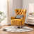 Lemon Yellow Faux Leather