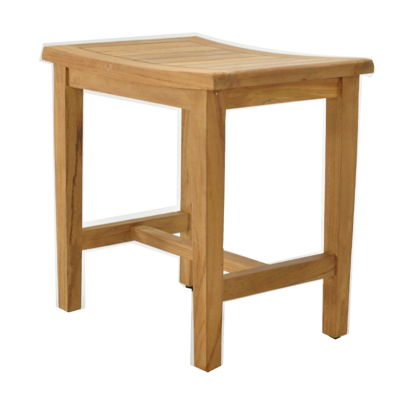 Wilhelm 18'' W Teak Shower Bench
