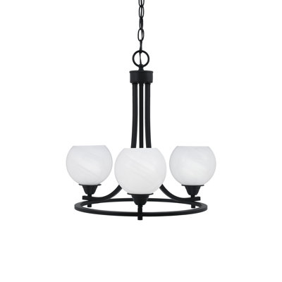 Lustre 3 lumières Waddon Paramount