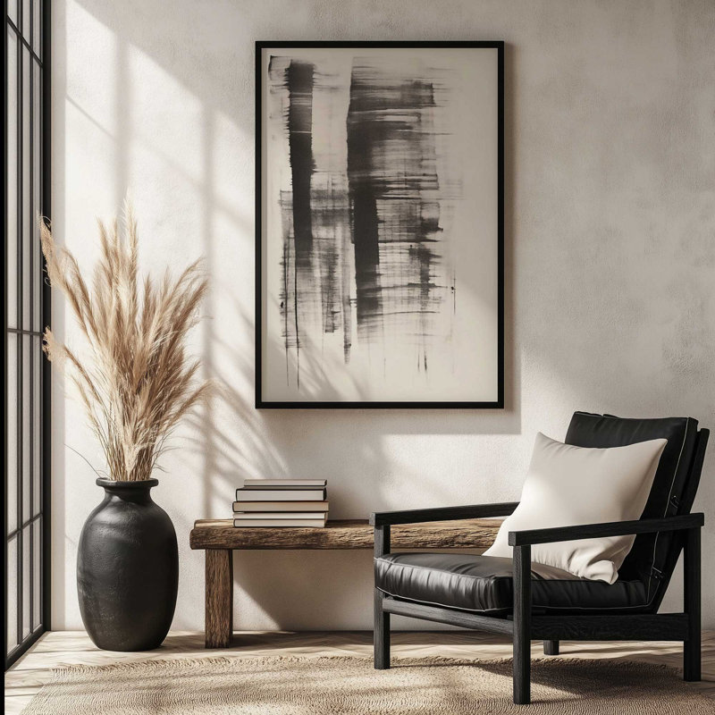 «Hazy Shade Whimsy I», impression, H 37 po x l 25 po, Érable brut encadré