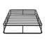 Structure de matelas en métal 1pc avec housse en tissu texturé-290376575