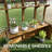 6.7 FT x7.8 FT Solid Wood Greenhouse