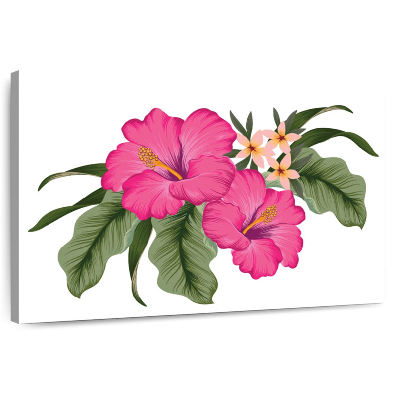 Hibiscus Harnek Jungle, H 34 po x l 51 po