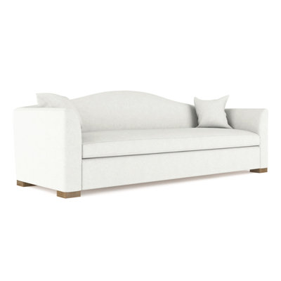 Horatio Camelback Taper Curved-Arm Sofa