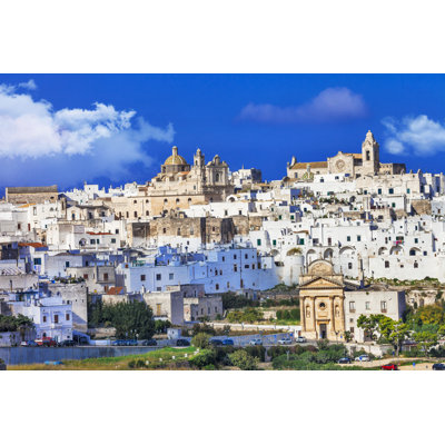 Cheree Ostuni - South Italy - Wrapped Canvas Print