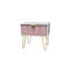 Allem 1 Drawer Bedside Cabinet (Ready Assembled)-1414202835