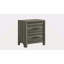Modern Style 2-Drawer Night Stand Made With Wood