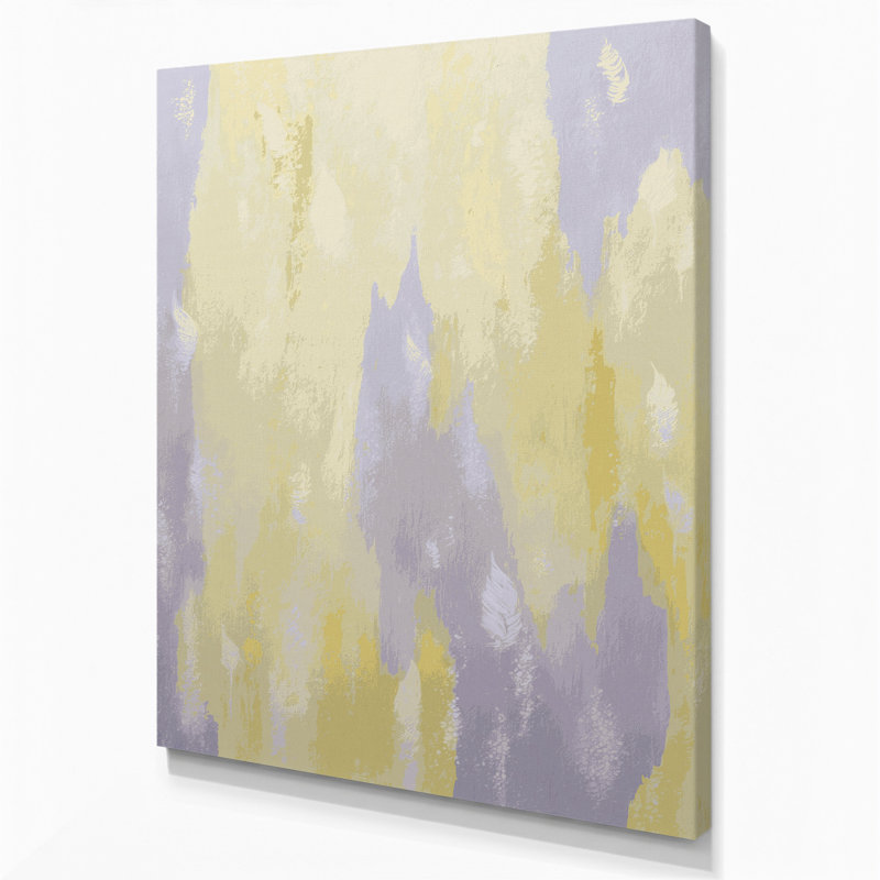 Art abstrait sur toile 22 ", H 14 po x l 11 po