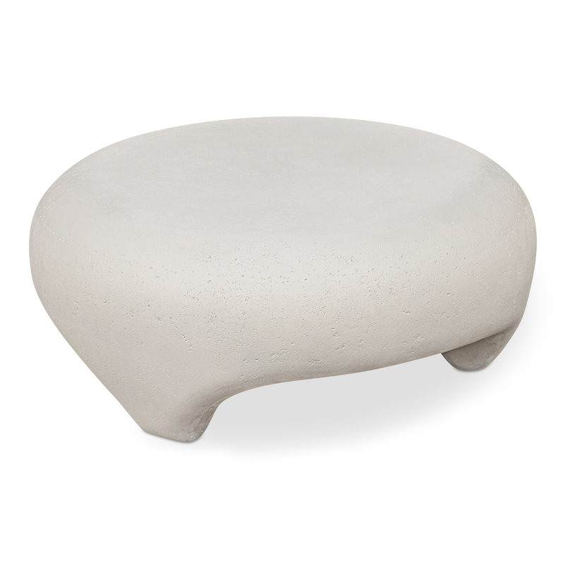 Ines Outdoor Round Coffee Table