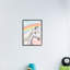 Licorne blanche sous un ciel nuageux arc-en-ciel scintillant par Ziwei Li - Peinture-62162764-62162766