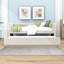 Lit de jour simple tapissier avec couchette escamotable Motoi-587816283