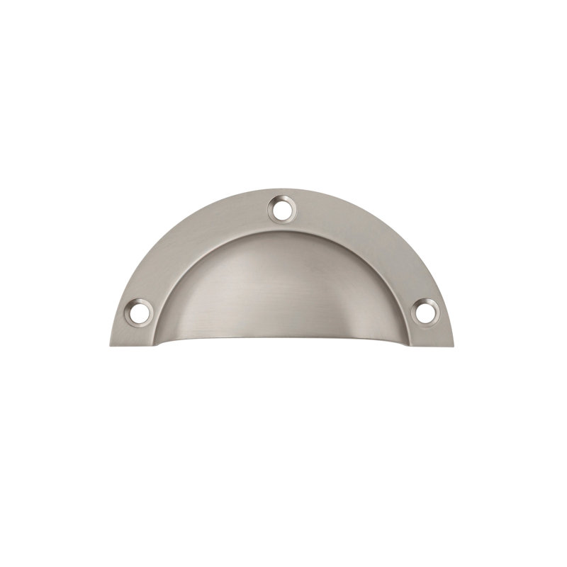 Elodie Brass 3 Center to Center, Brushed Nickel
