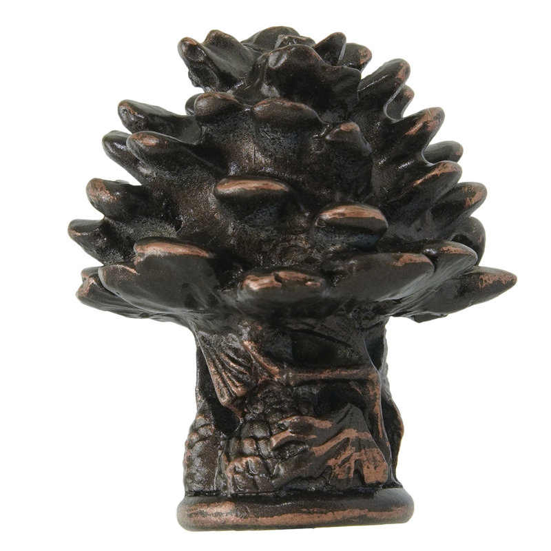 Lodge pinecone knob  in finish Oil Rub Bronze